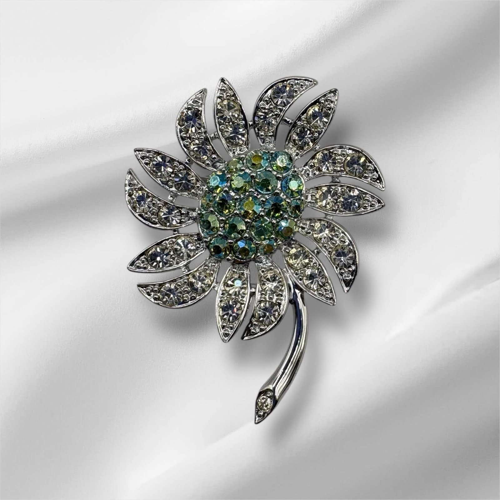 Sarah Coventry Mountain Flower Brooch