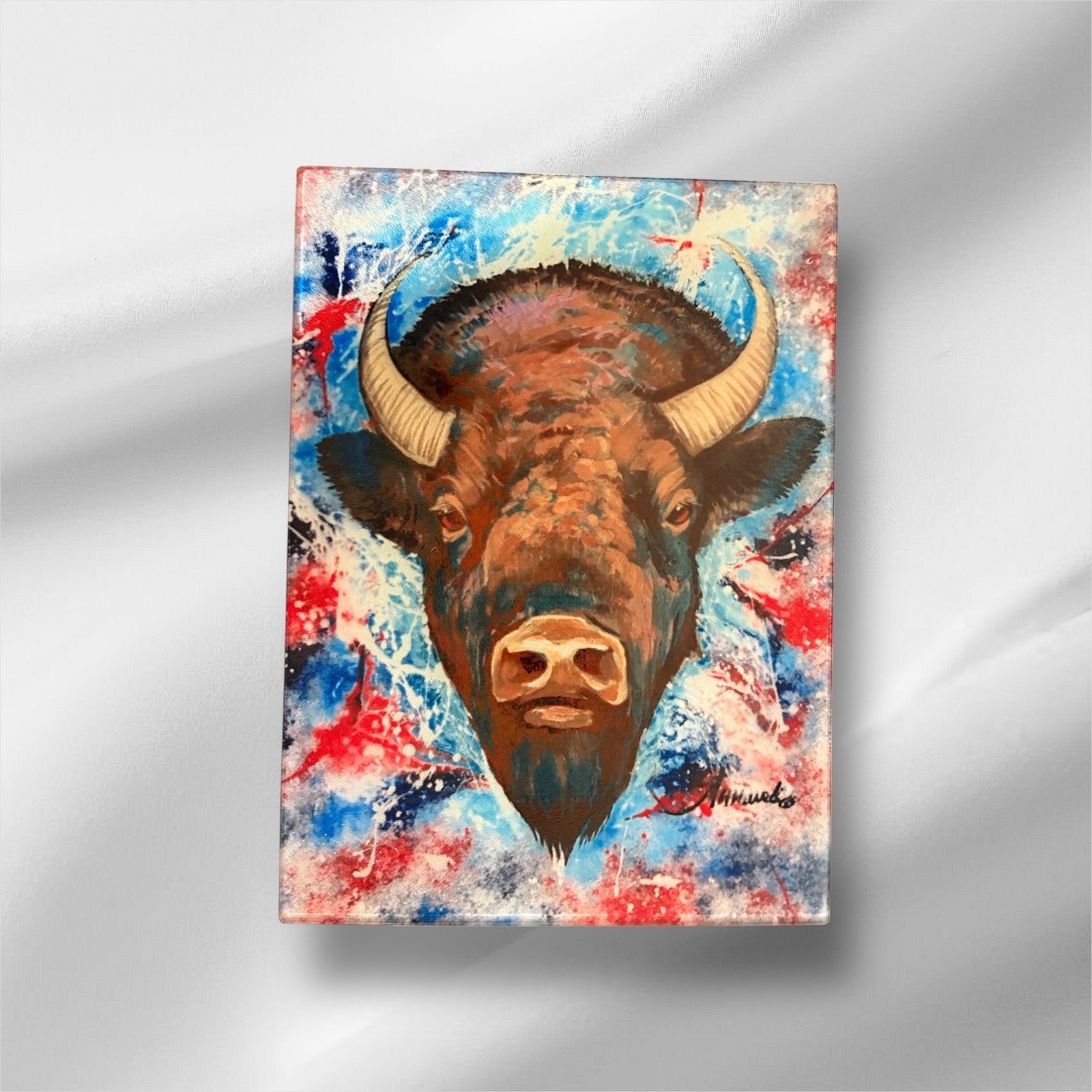 Chop Chop - A slice of Life Cutting Board by Lorraine Staunch 11 x 15 Western NY's favorite animal (Copy)