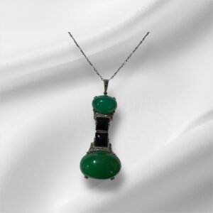 Stunning Art Deco Wachenheimer Sterling Necklace