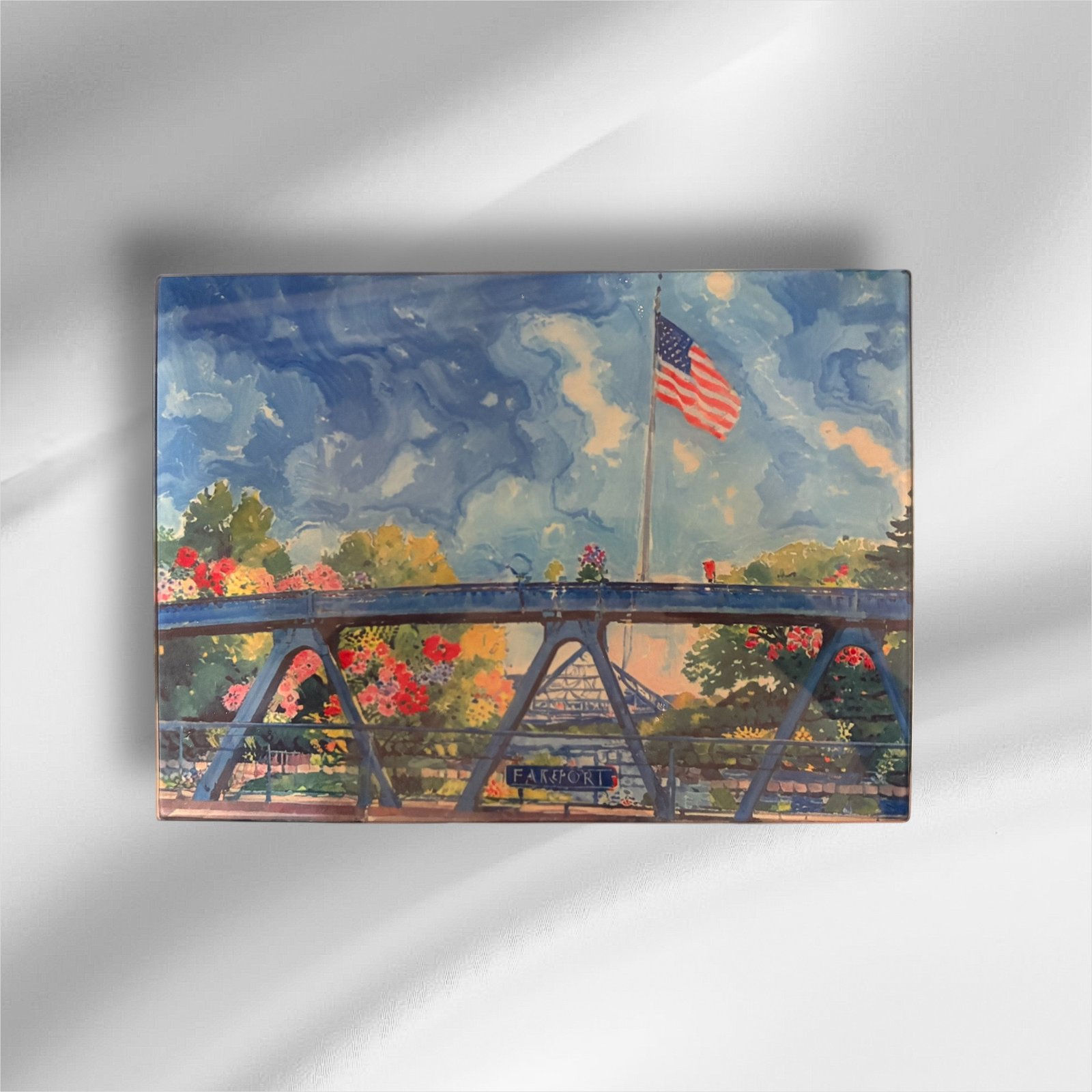 11 x 15 Tempered Glass Cutting Board - Fairport NY Liftbridge