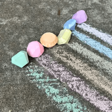Twee Sidewalk Chalk - Gemstones Made for little hands