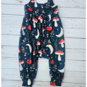 Small Blessings Designs Mushroom Bubble Romper