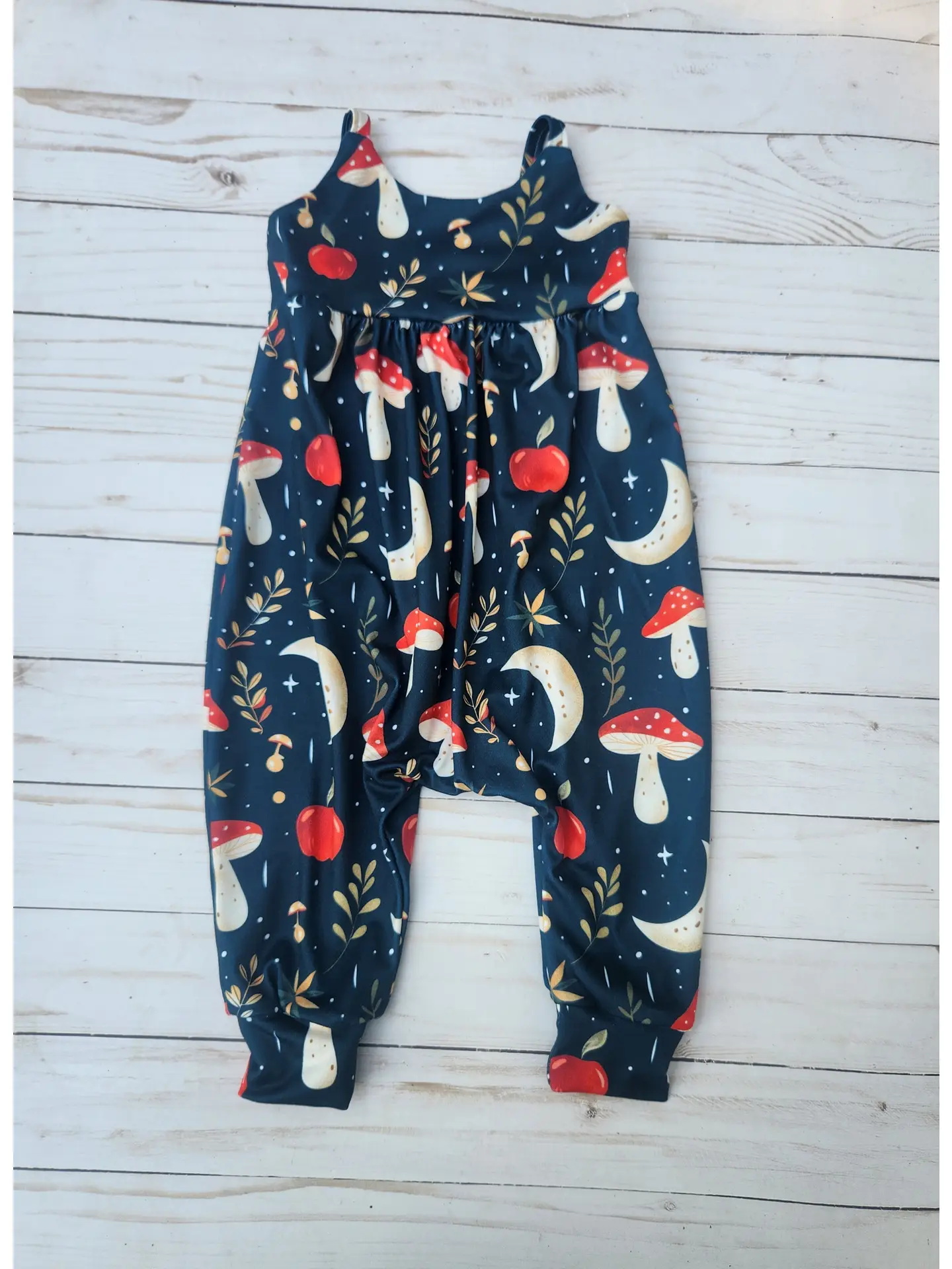 Small Blessings Designs Mushroom Bubble Romper