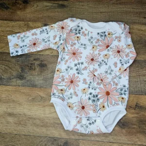 Small Blessings Designs Floral Bodysuit