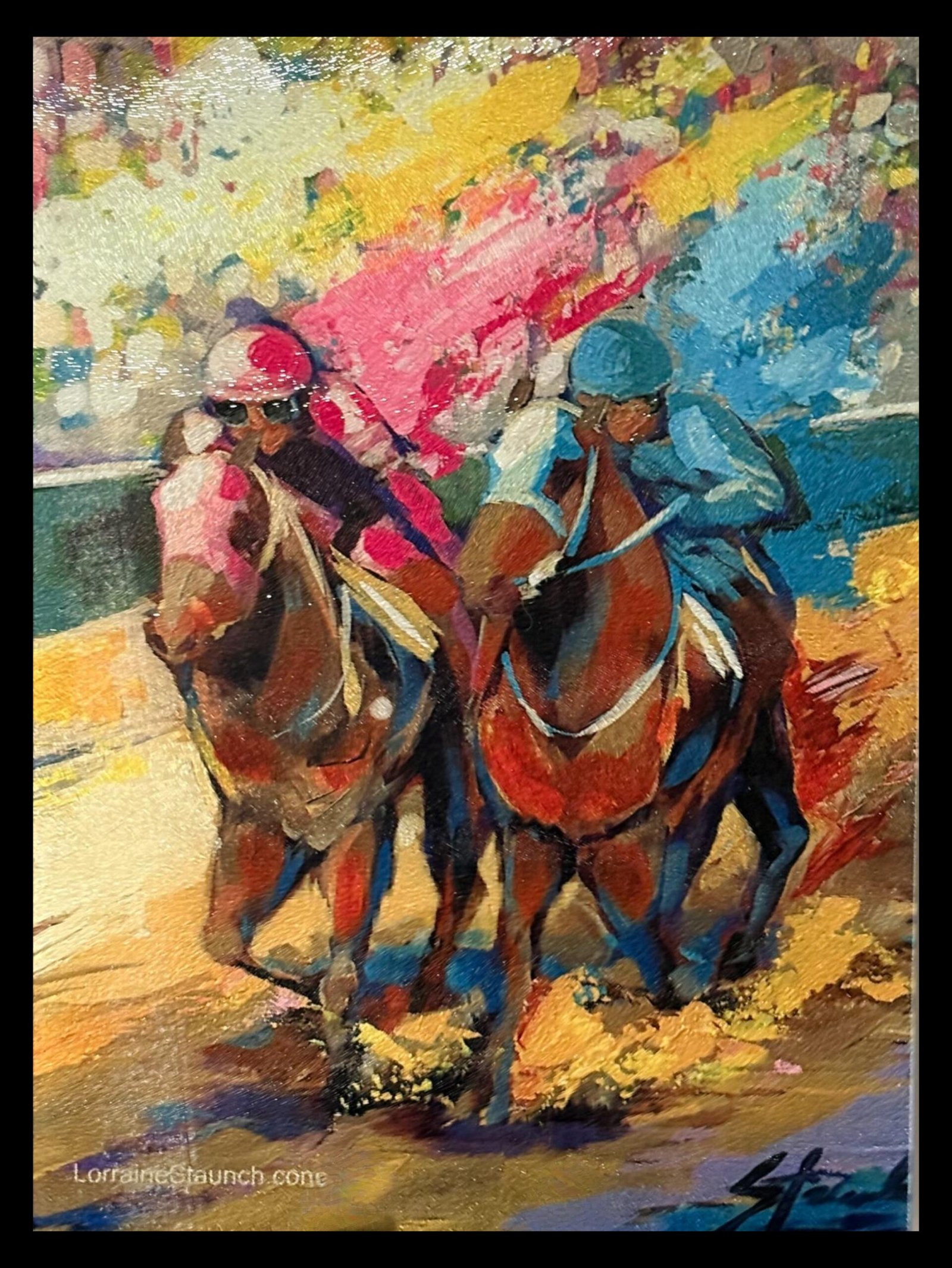 4 A Cause - Cutting Boards by Lorraine Staunch "At the Races 2026" benefitting Daystar Kids